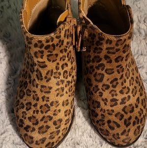 Toddler Cheetah Print Boots